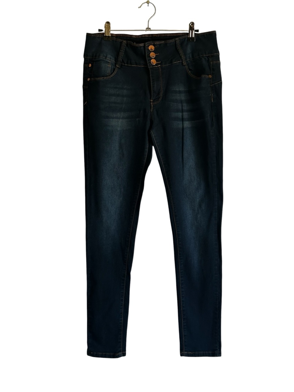 Hailey High-Rise Dark Wash Skinny Jeans Women’s Size 13 Juniors Y2K Casual
